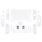 PlayVital Solid Color Protective Case for Nintendo Switch 2, Anti-Scratches Hard Shell Dockable Grip Cover with  Foldable Stand