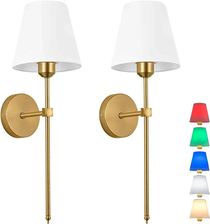 DecorBites™ Industrial Retro Fabric Wall Lamp for Bedroom, Bathroom, Living Room Lighting