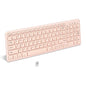 Fashion Wireless Keyboard and Mouse Combo Gamer Silent Keyboards Mouse Set Ultra Thin Office PC Ergonomic Gaming Pink Keypad