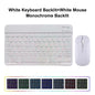 10inch Backlight Bluetooth Keyboard Mouse For IOS Android Windows,Backlit Keyboard For iPad,Wireless Teclado For Samsung Tablet