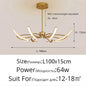 DecorBites™ LED Chandeliers for Modern Living Room Bedroom Study Kitchen Lighting