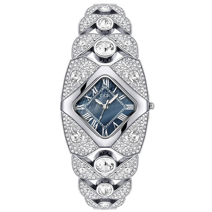New Women Watch Light Luxury Brand Diamond Inlaid Bracelet Watches