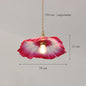 DecorBites™ Japanese Sunflower Glass Pendant Lights Modern Brass Hanglamp Fixture