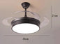 DecorBites™ Kids Bedroom Ceiling Fan with Remote Control & LED Light