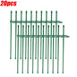 Adjustable Plant Support Rod Garden Stakes Shrub Flower Stick Tomatoes Vine Orchid Stand Potted Plants Holder Pole with Clip