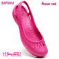 Ultra-light Women's Clogs: Breathable Soft Elastic Waterproof Non-slip Easy To Clean Versatile And Stylish For Commuting Work