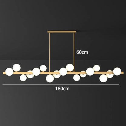 DecorBites™ LED Pendant Chandeliers for Modern Home Decor and Indoor Lighting