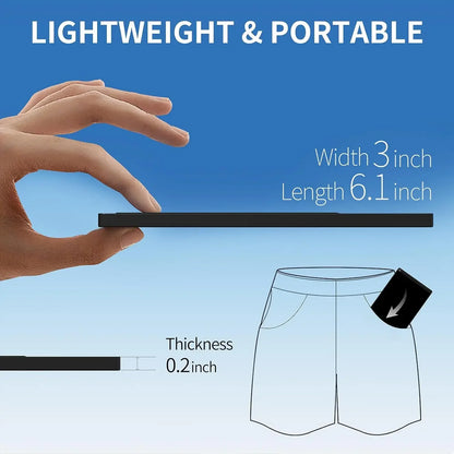 6.5" Full Screen LCD Writing Tablet, Portable Digital Notepad