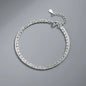925 Sterling Silver Hollow Heart Bracelets for Women Girls Vintage