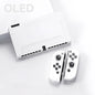 Protective Case Compatible with  Switch OLED Console and Joy-Cons,Switch Can Be Inserted in Dock with Shell Nintendo Switch Skin