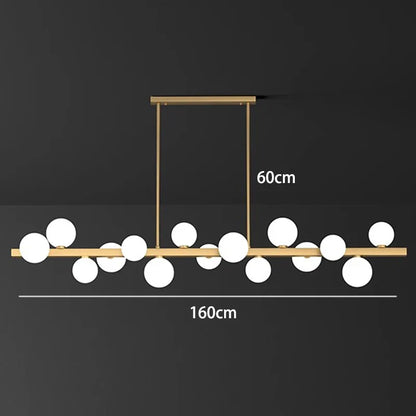 DecorBites™ LED Pendant Chandeliers for Modern Home Decor and Indoor Lighting