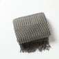 DecorBites™ Knitted Pineapple Grid Throw Blanket - Nordic Sofa Blanket for Home Decor