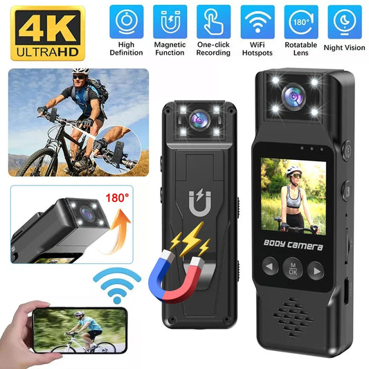 1080P Portable Wifi Mini Camera Digital Video Recorder Worn Police Night Vision BodyCam Infrared Miniature Camcorder