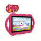 Tablet for Kids 7 Inch Android 14 4GB RAM 64GB ROM WiFi Bluetooth Dual Camera Educational Software Installed with Proof Case