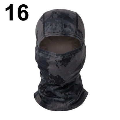 Camouflage Balaclava Full Face CS Mask Ski Cycling Hunting Head Neck