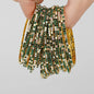 5pcs Fashion Colorful Acrylic Crystal Rhinestone Elastic Bracelet for
