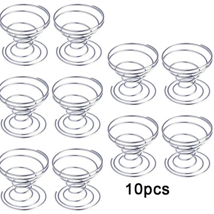 10pcs Air Plant Holder Outdoor Rack for Tropical Home Desktop Office Live Plant Stand Decoration Supplies