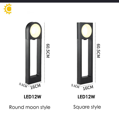DecorBites™ LED Path Light 12W Aluminum Pillar for Outdoor Garden, Pathway, Patio, Driveway