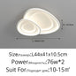 DecorBites™ LED Chandeliers White Chrome Kitchen Light Fixture Modern Home Lighting