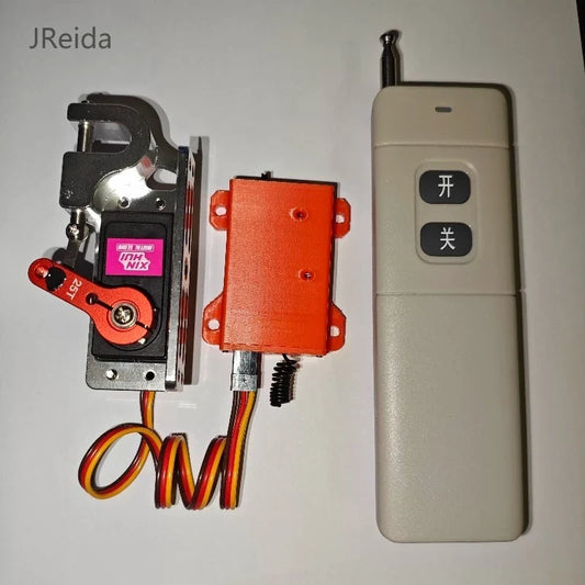 Drone Airdrop System — High-Load Servo-Driven Release Mechanism for Long-Range Remote Control & Outdoor Rescue
