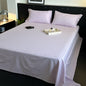 DecorBites™ Luxe Cotton Satin Stripe Bed Sheet Set with 2 Pillowcase