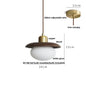 DecorBites™ Glass LED Pendant Lamp Copper Socket for Dining Living Room Decor