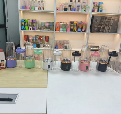 6 Color 400ml Portable USB Blender Electric Travel Juicer Cup for