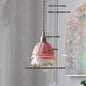 DecorBites™ Glass LED Pendant Lamp, Modern Nordic Style, Adjustable 2m Wire, Copper Socket