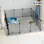 Dog cage Wire mesh fence indoor teddy animal escape barrier
