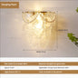 DecorBites™ Luxe Crystal Glass Wall Lamp for Aisle, Living Room, Bedroom & Corridor Lighting