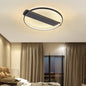 DecorBites™ Luxe Copper Ceiling Light: Circular Minimalist Bedroom Lamp for Elegant Style