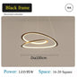 DecorBites™ Kepler Round LED Chandelier for Living Room Decor White Pendant Lamp