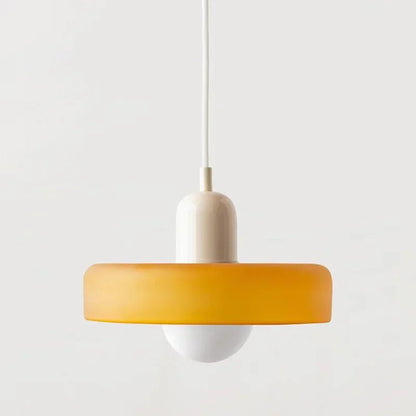 DecorBites™ Glass Led Macaron Ceiling Chandelier for Home Decor