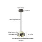 DecorBites™ LED Pendant Lamp Adjustable Wire Globe Hanging Light Fixtures