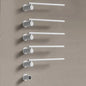 Smart Heated Towel Rack,Bathroom Towel Warmer with Timer, Adjustable Temperature, Rotating Bars,Towel Dryer,Bathroom Towel Rail