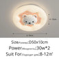 DecorBites™ Kids Room Chandelier Remote Dimable Ceiling Lights