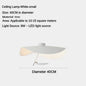 DecorBites™ LED Flying Saucer Chandelier - Modern Ceiling Light for Living Room & Bar
