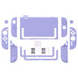 PlayVital Solid Color Protective Case for Nintendo Switch 2, Anti-Scratches Hard Shell Dockable Grip Cover with  Foldable Stand