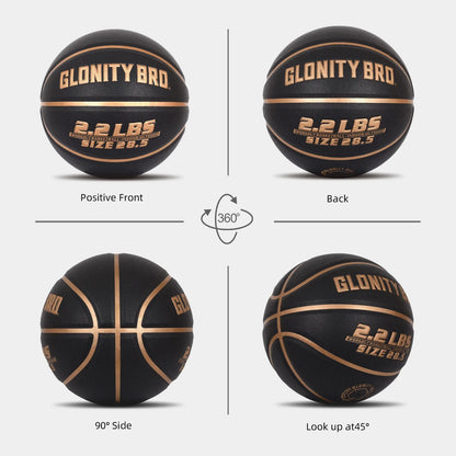 3LBS/2.2LBS Weighted Training Heavy Basketball Size 7/6 In&Outdoor For Improving Handing Dribbling Passing Rebounding Skill Ball