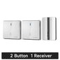 VeryHome Wireless Doorbell Waterproof Self-powered Button Smart Door Bell Sets Home Welcome Outdoor House Chimes  Receiver