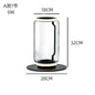 DecorBites™ Glass LED Floor Lamp: Modern Nordic Design for Living Room and Bedroom Decor
