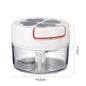 DecorBites™ Kitchen Garlic Ginger Chopper Grinder Cutter Meat Crusher Vegetable