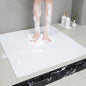 Non-slip Hollow Bath Mat, Foot Massage Shower Mat, Quick-drying Bathtub Mat for Bathroom, Hotel & Floor, Grey
