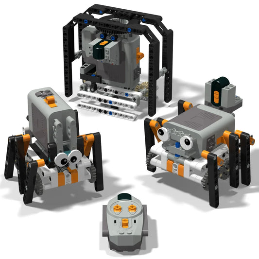 Technical Electric MOC Building Blocks 6-Leg Walking Robot RC Omnidirectional Robot Model DIY Bricks Blocks Toy Fot 14+