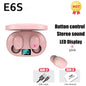 E6S Bluetooth Earphones Gaming Headset Earbuds TWS Blutooth Earphone Wireless Hearing Aids Sports EarBuds HiFi Stereo Headphones