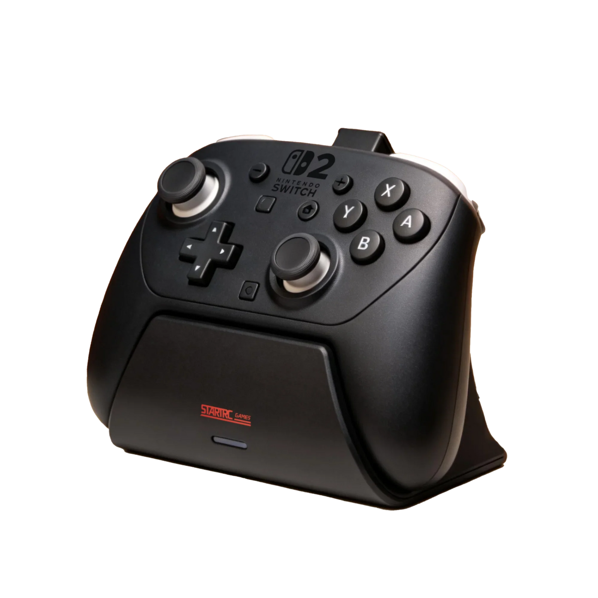 Charging Dock Station For Switch2 Pro Game Controller Fast Charger With Led Indicator Light For Nintendeo Switch 2 Accessory