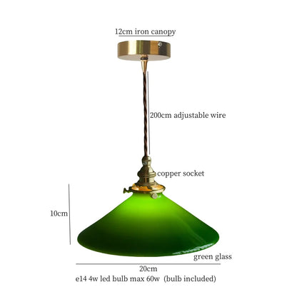 DecorBites™ Glass LED Pendant Lamp: Nordic Minimalism for Bedroom, Living Room, Kitchen & More