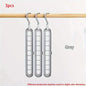 3pcs, Plastic 9-Hole Foldable Hangers, Heavy Duty Space Saving Clothes
