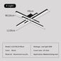 DecorBites™ Linear LED Ceiling Lamp for Living Room Bedroom Lighting Fixtures