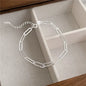 925 Sterling Silver Heart Shaped Necklace Bracelet Set for Women